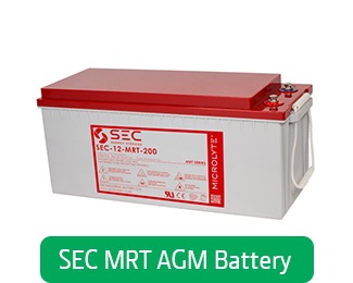 SEC MRT RED TOP AGM Batteries