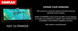 Introducing Simrad NSX ULTRAWIDE