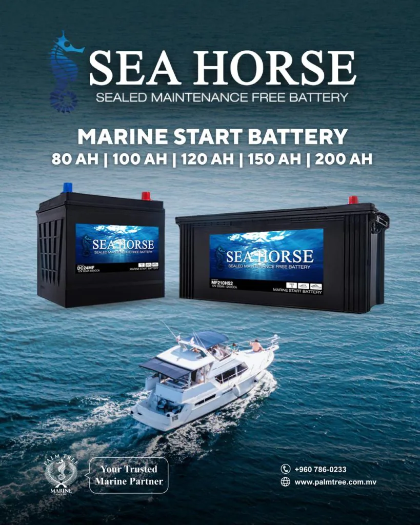Seahorse Marine Start Battery delivers reliable high-performance power for strong and efficient engine starts in all marine conditions.