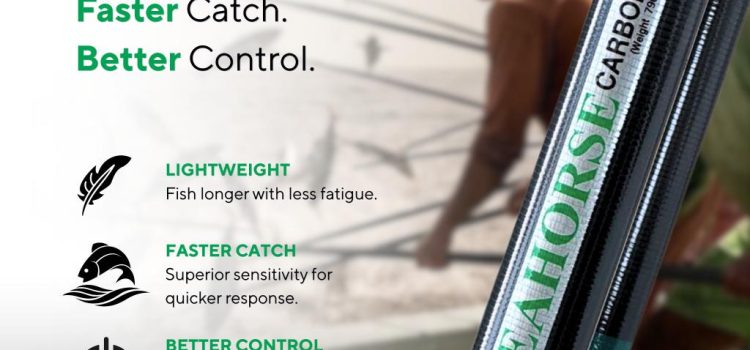 Introducing Seahorse Carbon Fishing Rods Introducing Seahorse Carbon Fishing Rods