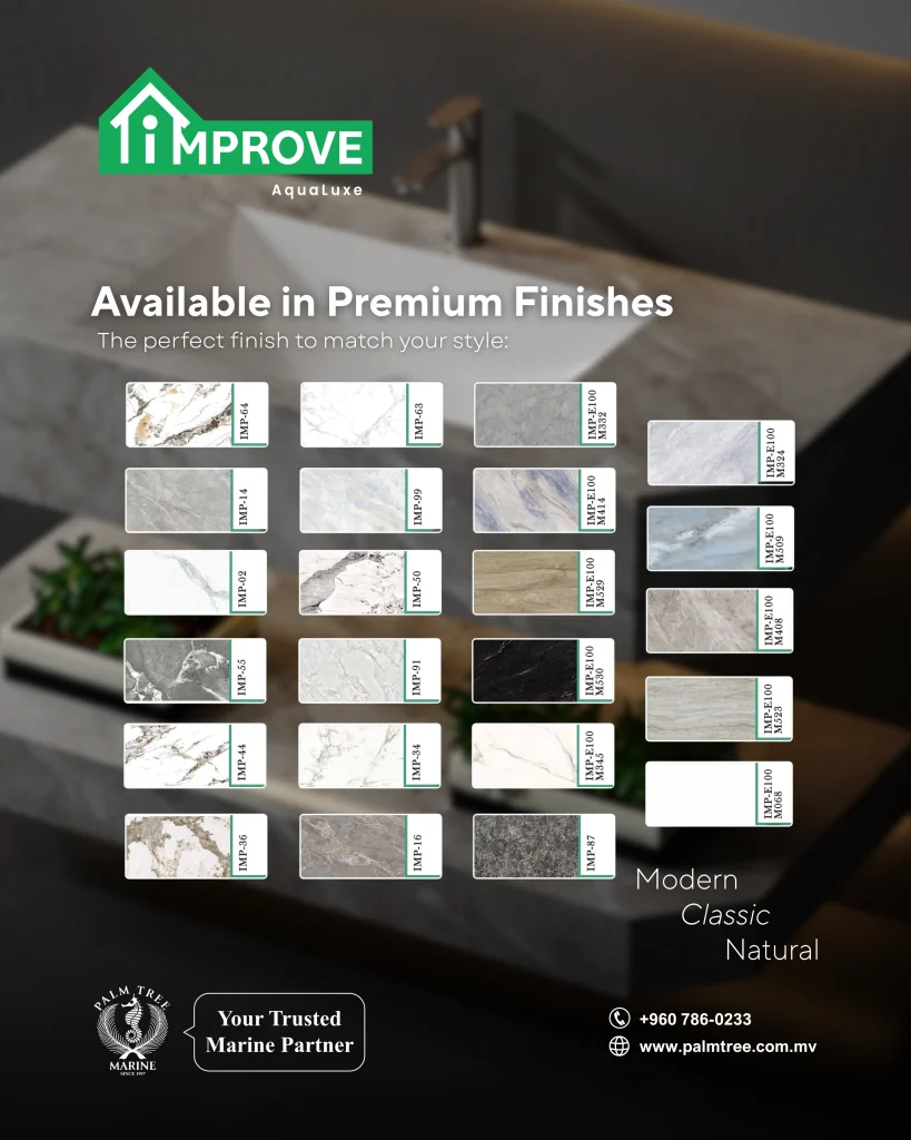 Built with seamless sintered stone and rock stone wash basin designs, Improve AquaLuxe vanity sets are crafted to deliver clean modern lines, premium finishing, and functional storage while enhancing the overall ambience of your bathroom.