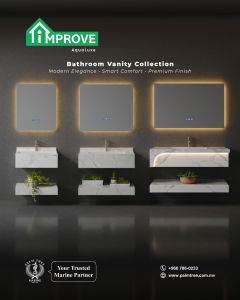 Introducing Improve AquaLuxe Bathroom Vanity Collection